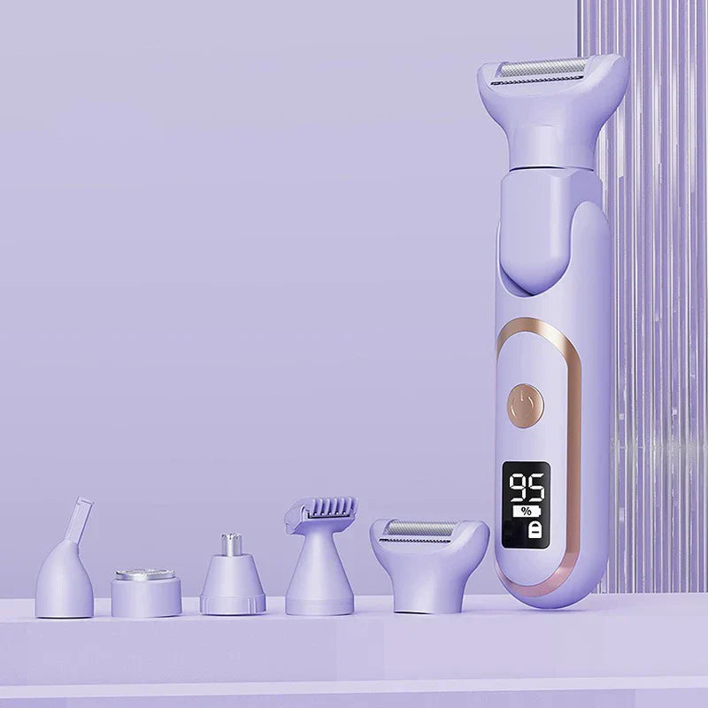 Electric Epilator Hair Remover Shaver Women Body Leg