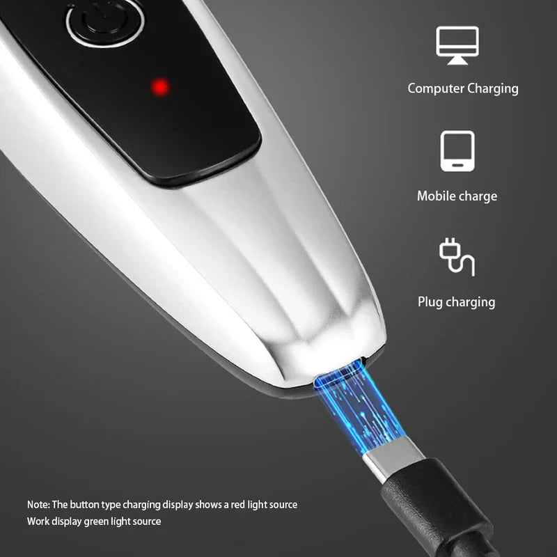 Electric Hair Clipper Trimmer Kit Cordless