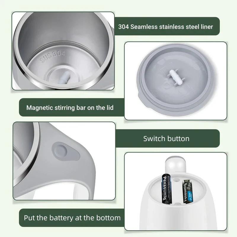 Electric Protein Shaker Bottle Automatic Mixing Cup