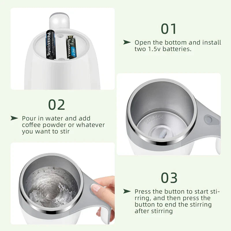 Electric Protein Shaker Bottle Automatic Mixing Cup