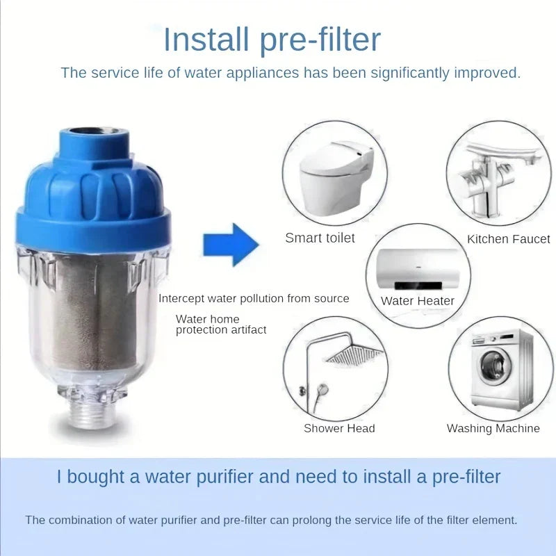 Electric Water Heater Sediment Pre-Filter System