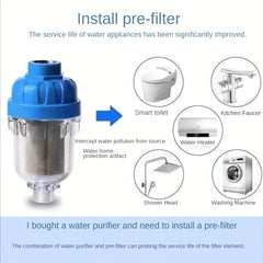 Electric Water Heater Sediment Pre-Filter System
