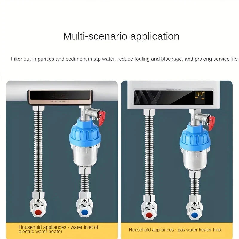 Electric Water Heater Sediment Pre-Filter System
