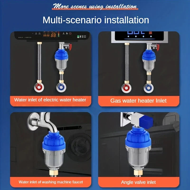 Electric Water Heater Sediment Pre-Filter System