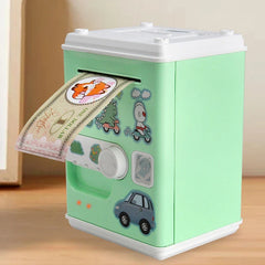 Electronic Fingerprint Password Piggy Bank Safe Box