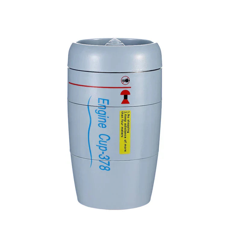 Engine Shape Anti-Tip Suction Tumbler Mug