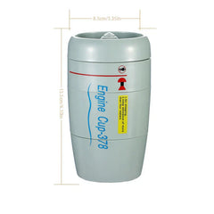 Engine Shape Anti-Tip Suction Tumbler Mug
