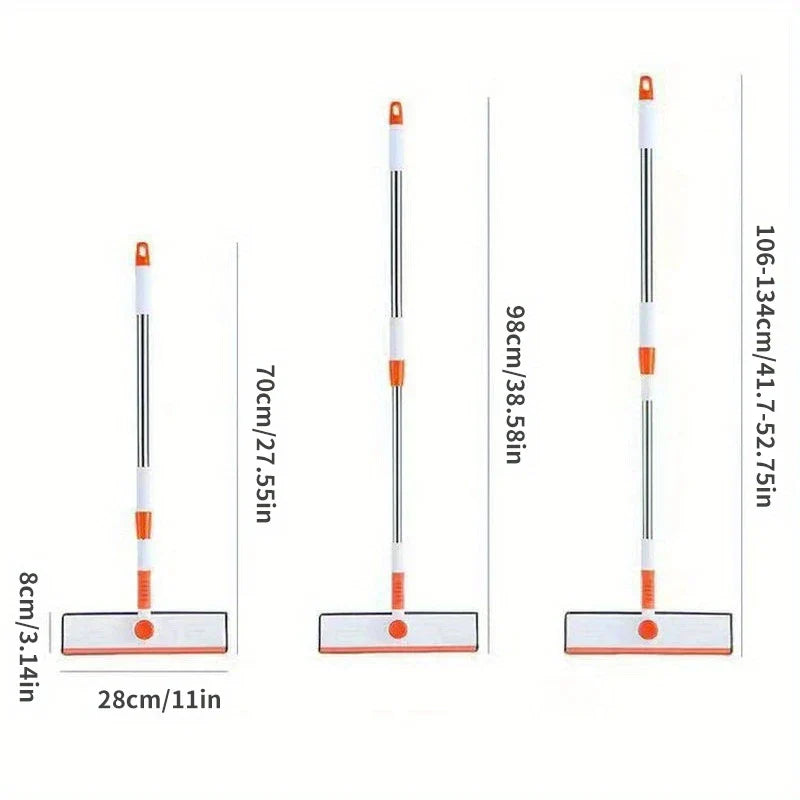 Extendable Window Screen Cleaner Brush Squeegee