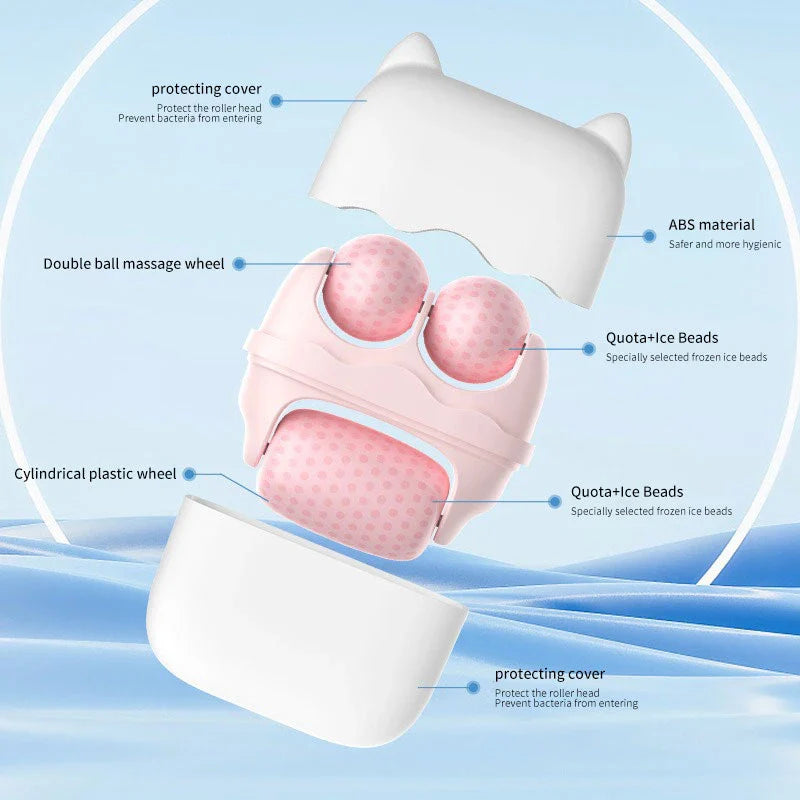 Facial Ice Roller Massager Cold Therapy Tool