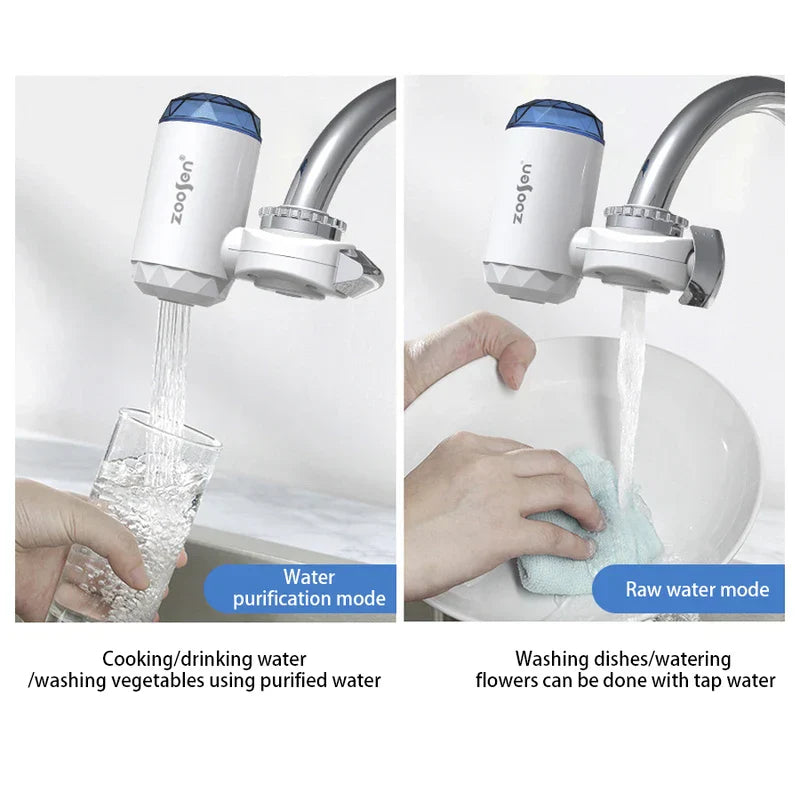 Faucet Mount Water Filter Purifier