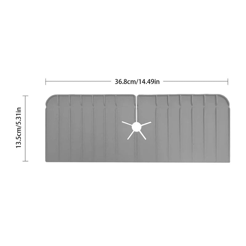 Faucet Sink Splash Guard Mat Pad