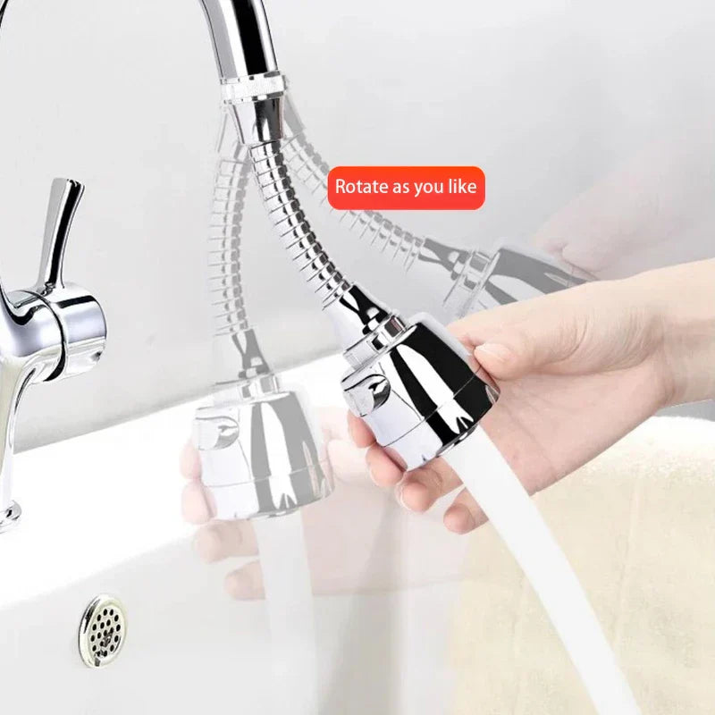 Faucet Splash Filter Aerator Extender Head