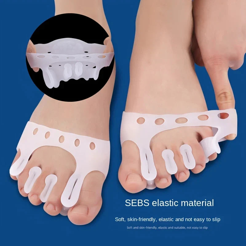 Five Toe Separator Forefoot Metatarsal Pad Cushion