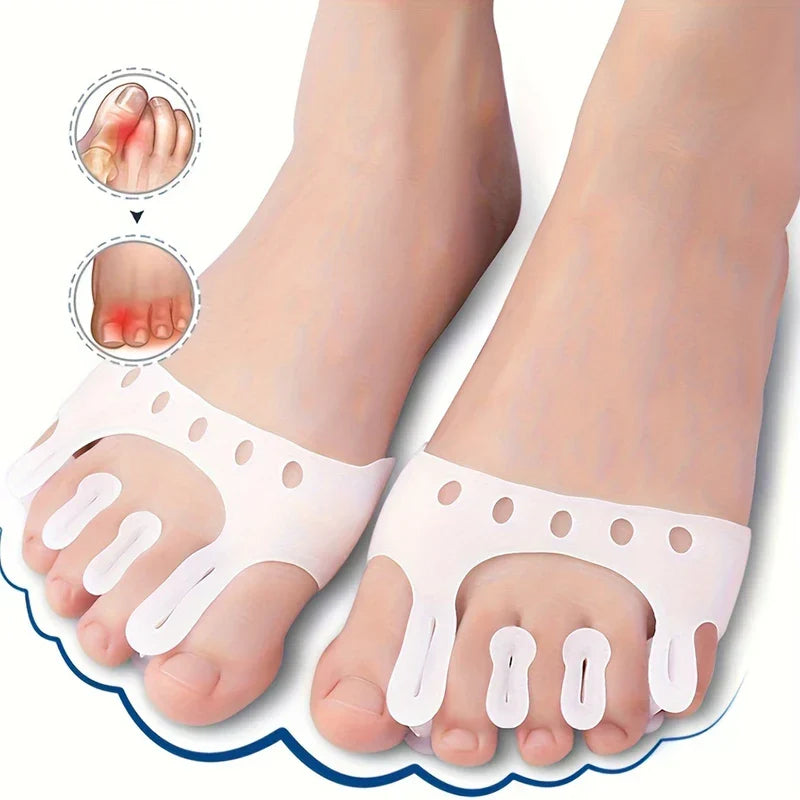 Five Toe Separator Forefoot Metatarsal Pad Cushion