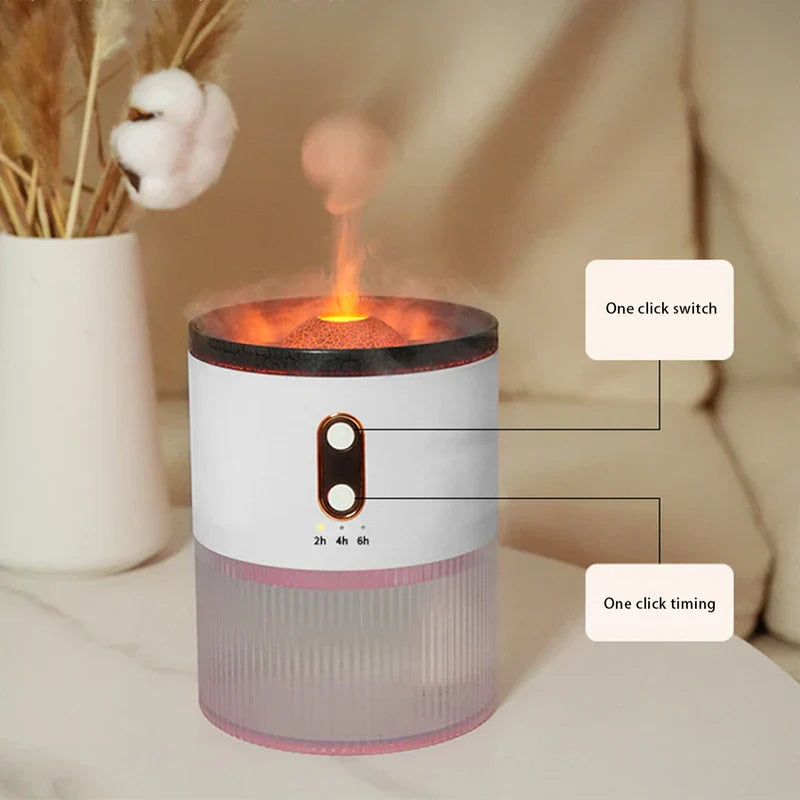 Flame Effect Humidifier Diffuser Spt-008