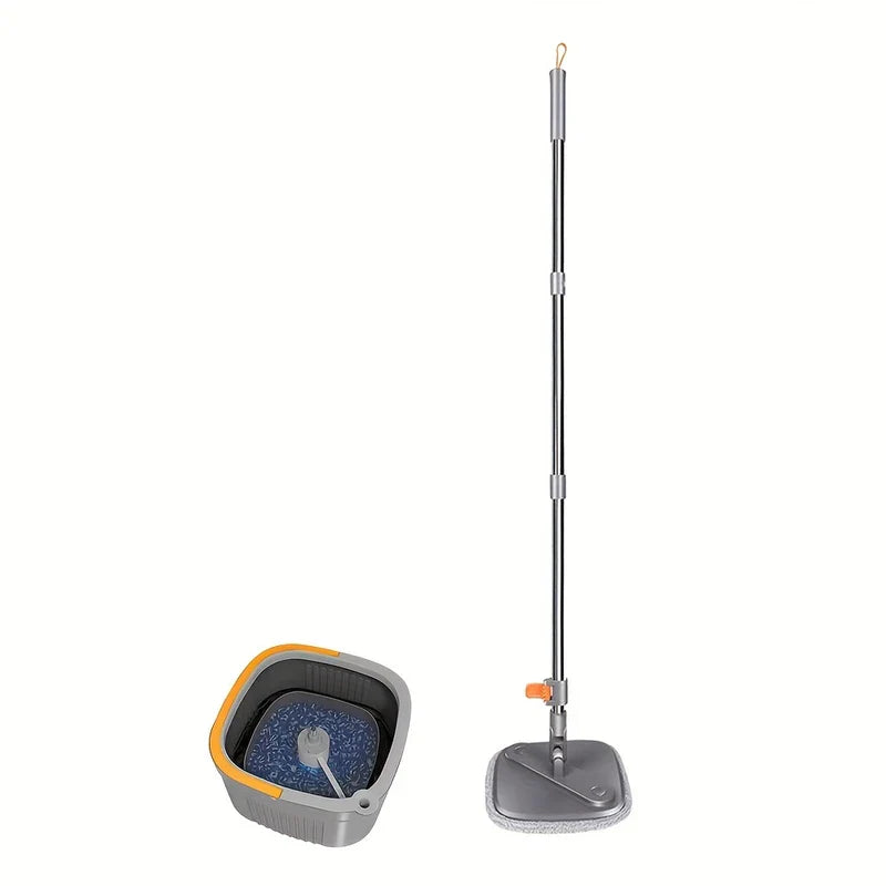 Flat Floor Mop Bucket Set with Water Separation