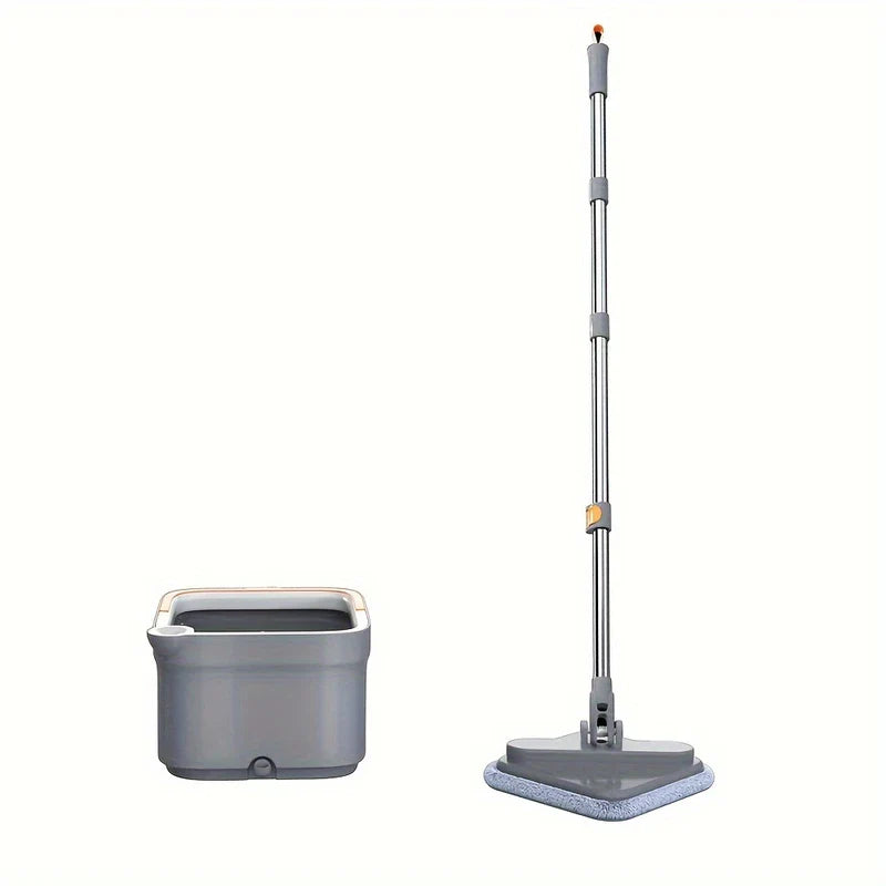 Flat Floor Mop Bucket Set with Water Separation