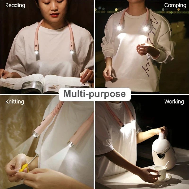 Flexible LED Neck Reading Light Book Lamp