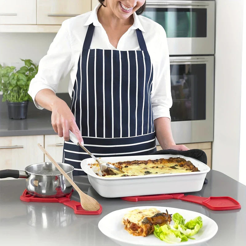 Foldable Silicone Trivet Mat Hot Pot Holder Pad