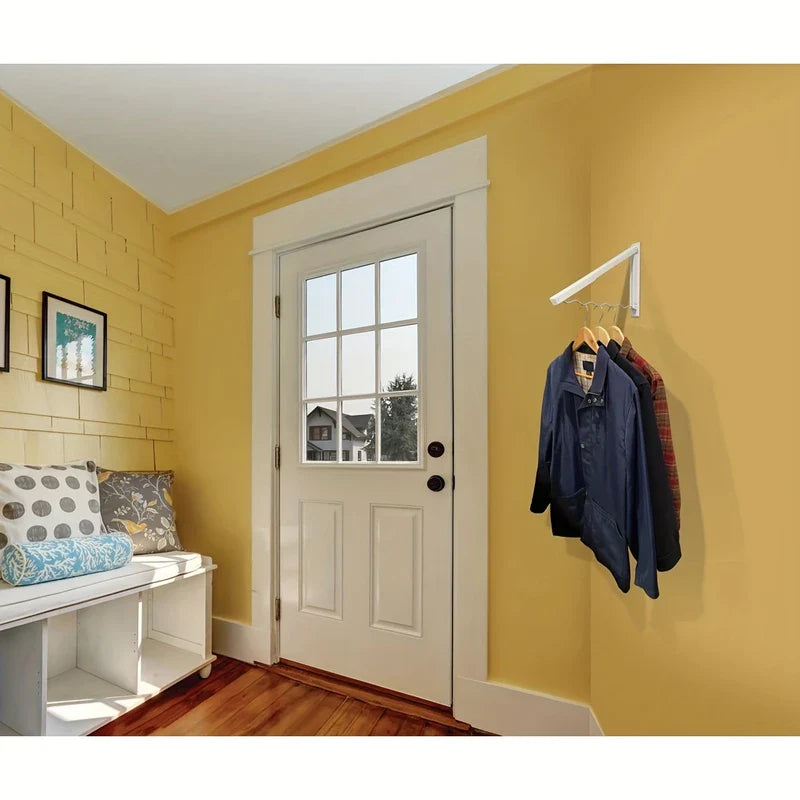 Foldable Wall Mount Retractable Clothes Drying Rack
