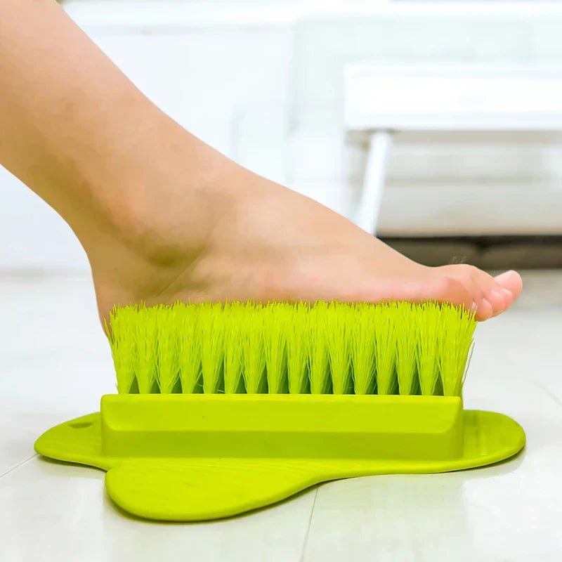Foot Scrubber Brush with Pumice Stone Exfoliator