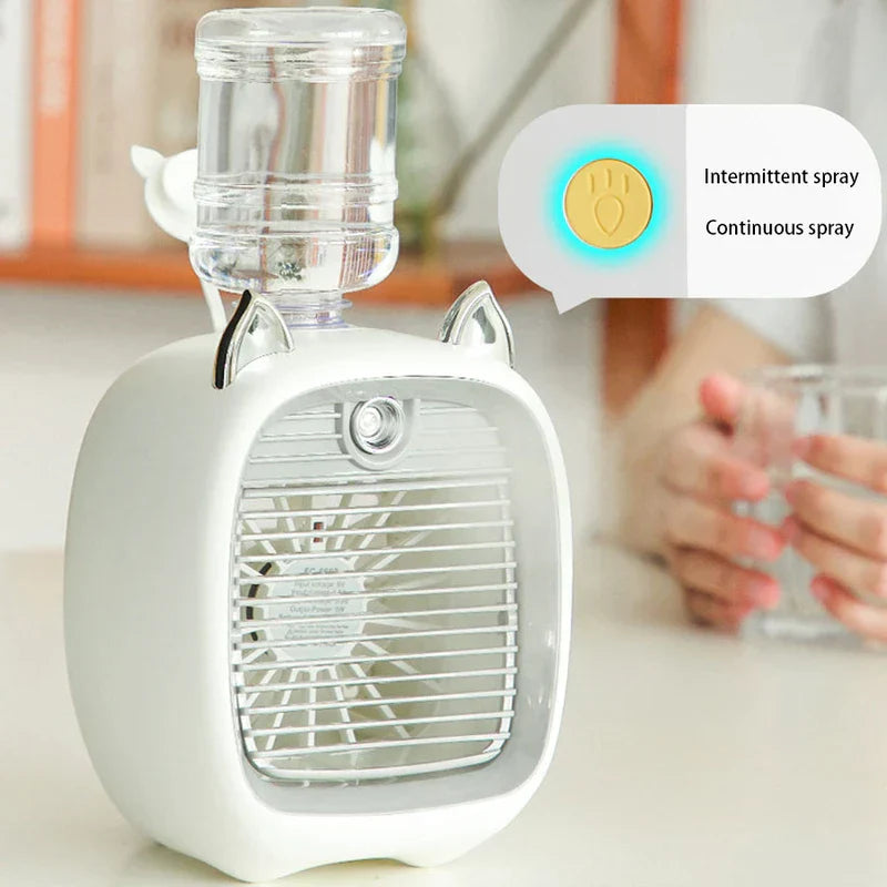 Fox Design Mini Humidifier Fan Air Cooler Combo