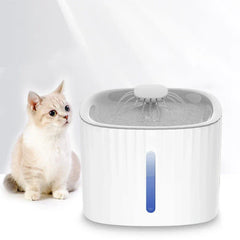 Fresh Flowing Water Bowl For Hydrated Pets Filtered