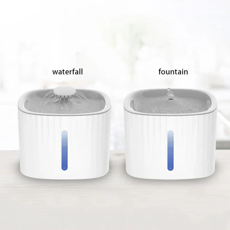 Fresh Flowing Water Bowl For Hydrated Pets Filtered