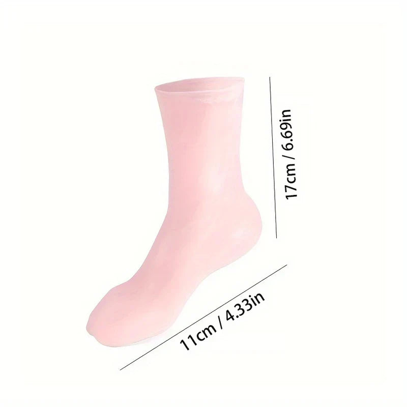 Gel Moisturizing Spa Socks for Dry Cracked Feet