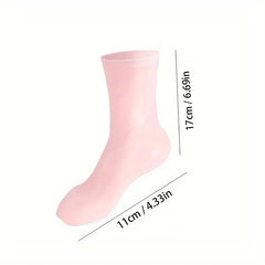 Gel Moisturizing Spa Socks for Dry Cracked Feet