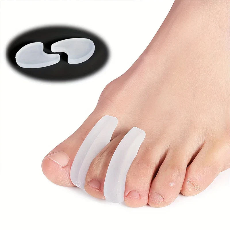 Gel Toe Spacers for Overlapping Toes Bunions