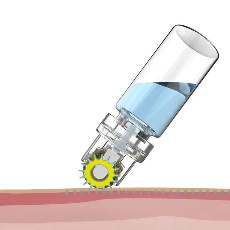 Gold Derma Roller Micro Needle Skin Tool Titanium