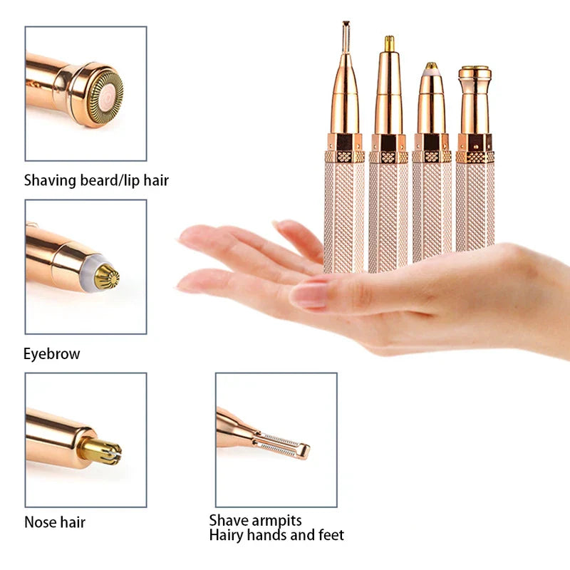 Hair Remover & Eyebrow Trimmer Combo