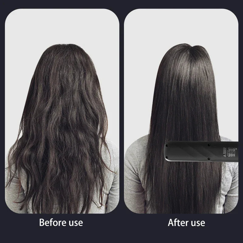 Hair Straightener Brush Comb