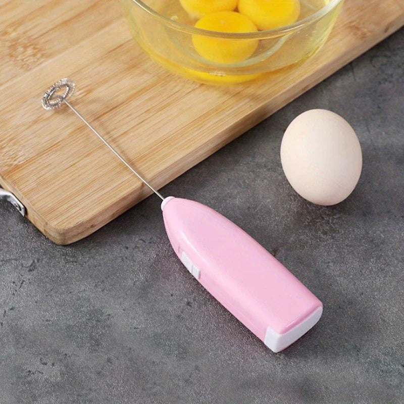 Handheld Electric Milk Frother Whisk Drink Mixer