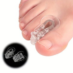 Hard Gel Toe Separators with Holes (1 Pair)