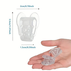 Hard Gel Toe Separators with Holes (1 Pair)