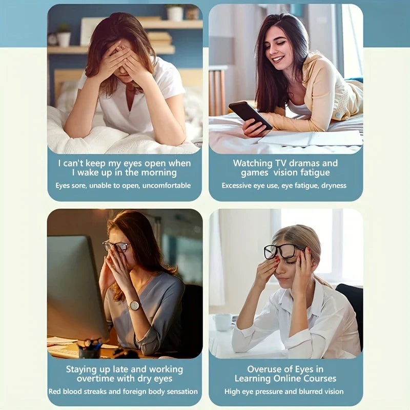 Heated Eye Massager Mask for Dry Eyes Relief