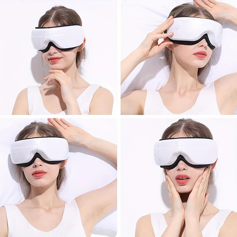 Heated Eye Massager Mask for Eye Strain Relief