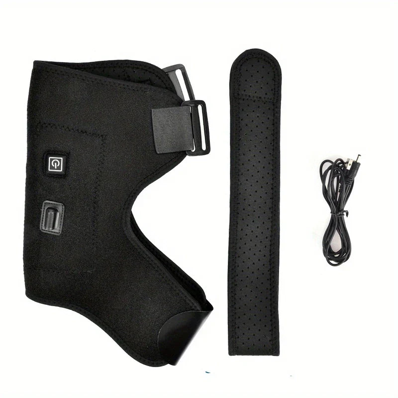 Heated Shoulder Brace Wrap for Pain Relief