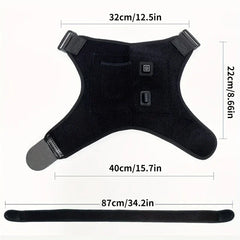 Heated Shoulder Brace Wrap for Pain Relief