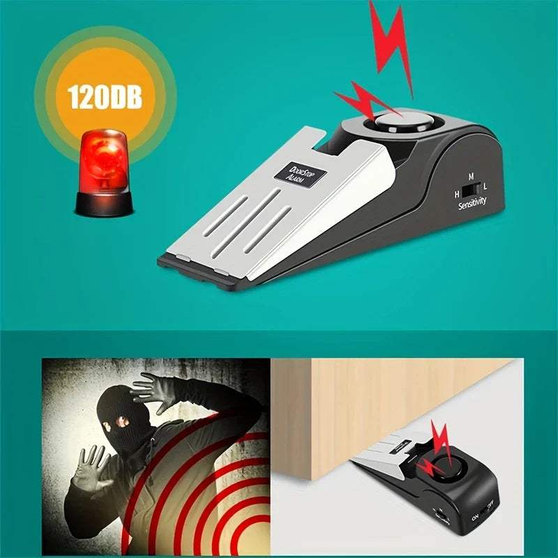 Heavy Duty Security Door Stopper Wedge Jammer