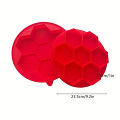 Hexagon Silicone Burger Press Patty Mold Maker