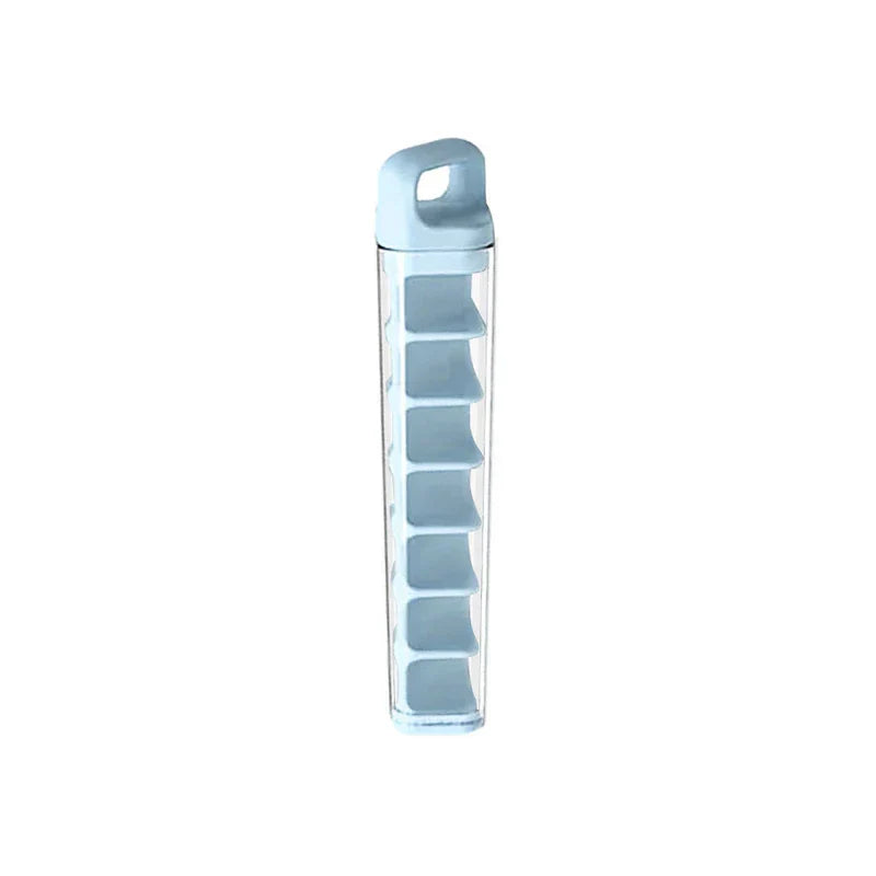 Ice Cube Tray Mold Bin With Lid Scoop