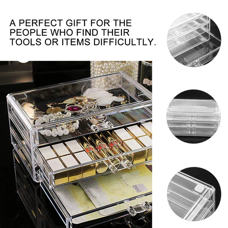 Jewelry Organizer Box Storage Case
