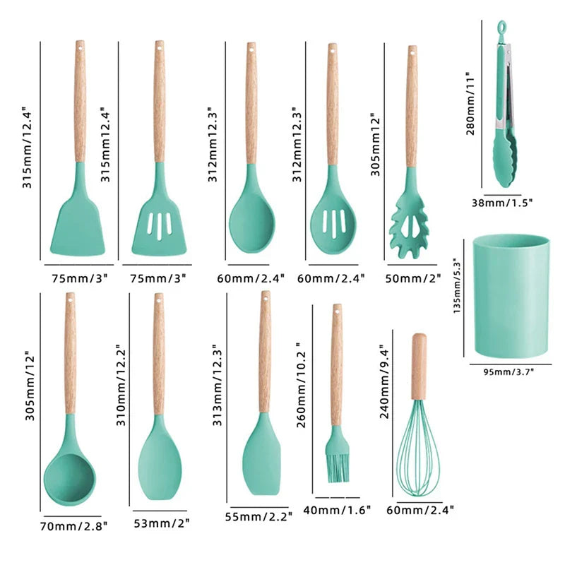 Kitchen Utensil Cooking Tool Set (Specify Pcs)