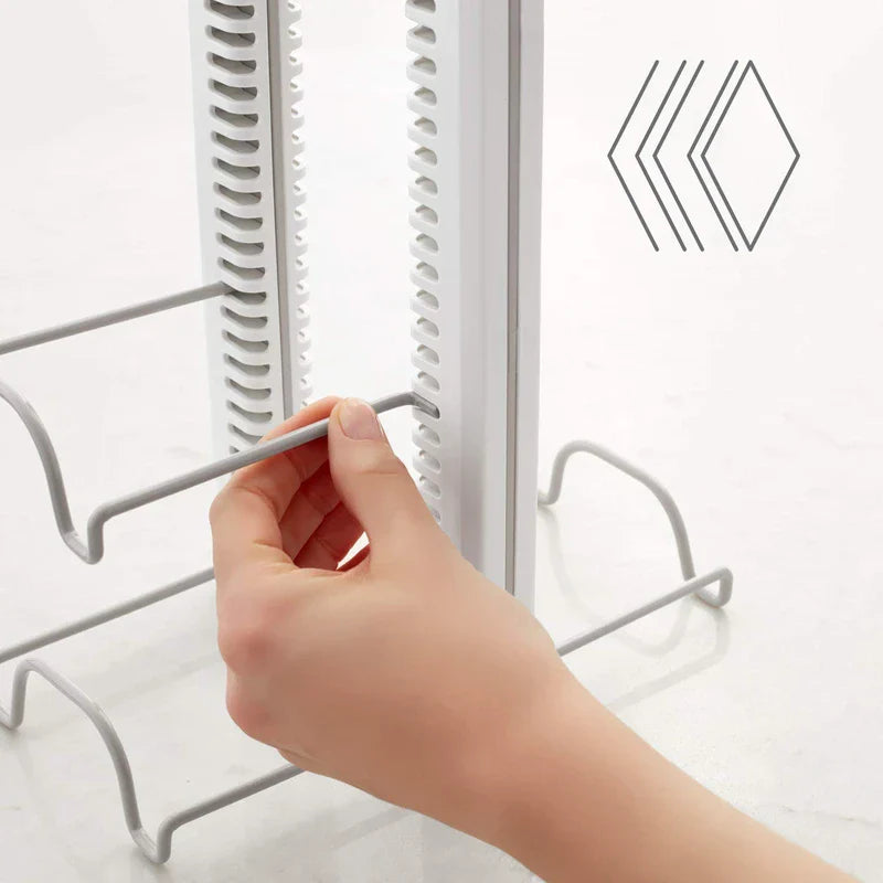 Kitchen Wrap Organizer Rack Foil Cling Film Holder