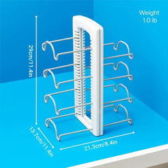 Kitchen Wrap Organizer Rack Foil Cling Film Holder