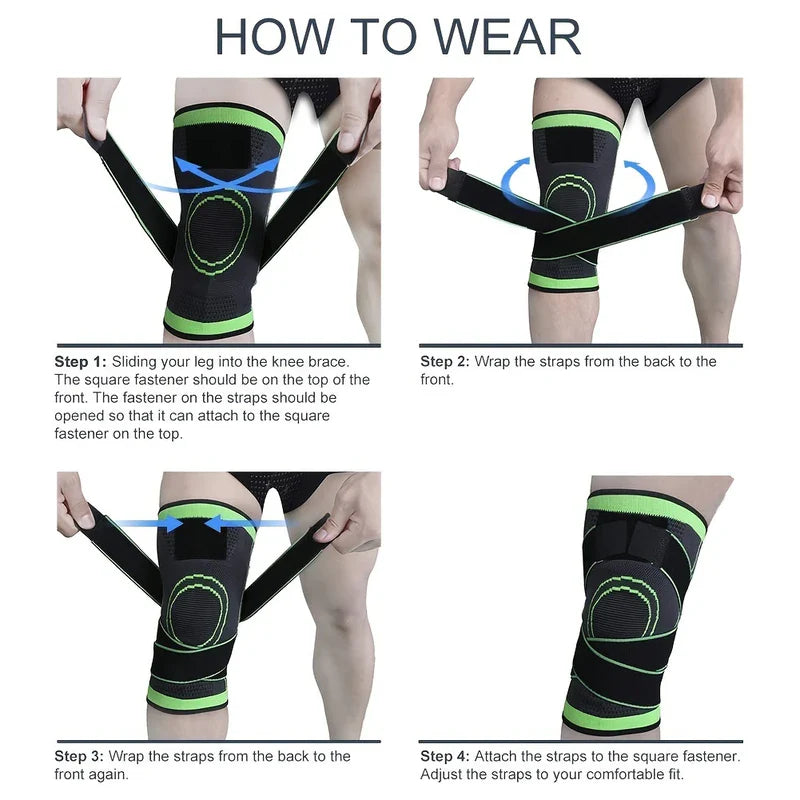 Knee Compression Sleeve Brace Support
