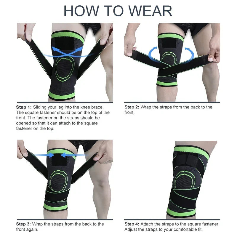 Knee Compression Sleeve Brace Support